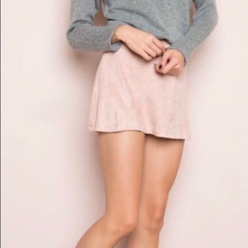 Brandy Melville Cara Suede Skirt